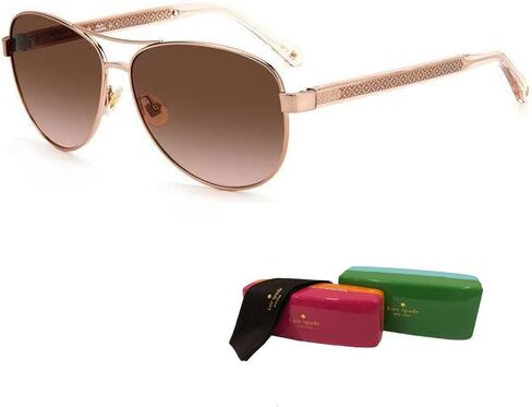 Kate Spade KSFara Pilot Sunglasses for Women + BUNDLE With Designer iWear Complimentary Eyewear Kit in Saudi Arabia