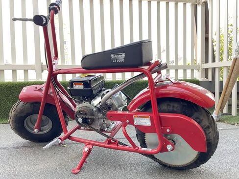 Exhaust Pipe For Coleman CT100U Mini bike Silver in Kuwait