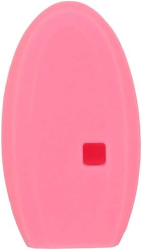 Silicone Cover Protector Case Holder Skin Jacket Compatible with INFINITI 4 Button Smart Remote Key Fob CV4508 Orange in Saudi Arabia