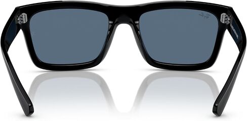 Ray-Ban Men's Rb4396f Warren Low Bridge Fit Rectangular Sunglasses in Saudi Arabia