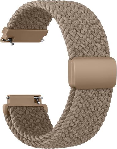 Amzpas Elastic Bands Compatible with Fitbit Versa 2 Band for Women Men, Soft Adjustable Nylon Breathable Band for Fitbti Versa/Versa 2/Versa Lite/SE Smartwatch Loop Stretchy Wristband in Saudi Arabia