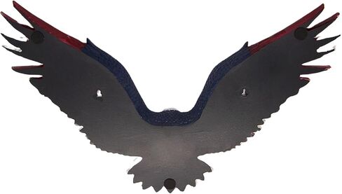 American Glory Patriotic Red White and Blue Bald Eagle Large Hanging Wall Statue, 21 Inch in Saudi Arabia