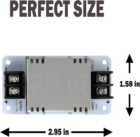 50W DC 12V 24V to 5V 10A Buck Converter Light Voltage Regulator Power Vehicles Power Supply in Saudi Arabia