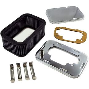 Omix-Ada Omix | 17704.04 | Air Cleaner Assembly, Weber Style | OE Reference: 992173 | Fits 1972-1990 Jeep CJ / Wrangler YJ