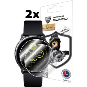 IPG for Samsung Galaxy Watch Active 40mm Screen Protector (2 Units) Invisible Ultra HD Clear Film Anti Scratch Skin Guard - Smooth/Self-Healing/Bubble -Free