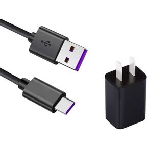 Replace theragun Mini 2.0 Charger 5V 2A Type C Fast Wall Massage Gun Charger Power Cord Compatible theragun Mini 2.0(5FT Type C Cord+AC Adapter)