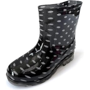 Extra Large Plus Size Women Rain Shoes Oversized Water Boots Widen Medium Short Tube High Tube Size 9 10 11 12 13 14
