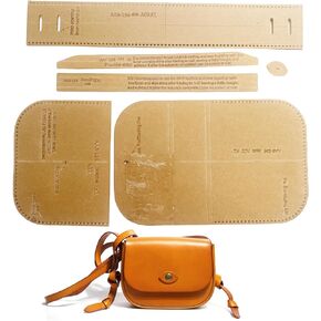 Shoulder Bag Acrylic Template Leather Pattern Acrylic Leather Pattern Leather Templates for DIY Shoulder Crossbody Bag