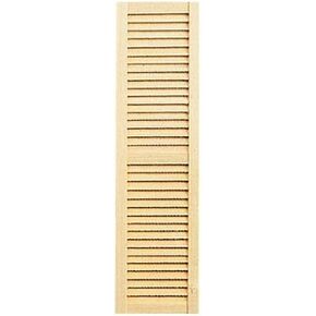 SAOUOT Dollhouse Miniature Large Louvered Shutter in Kuwait