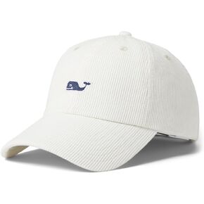 vineyard vines Men's Corduroy Whale Baseball Hat
