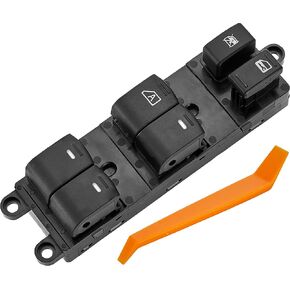 Power Window Switch Fits for Nissan Sentra 2008 2009 2010 2011 2012.Driver Side Control Door vidrios Master Switch.Replaces 25401-9W100 25401ZP40B 25401-ZJ60A