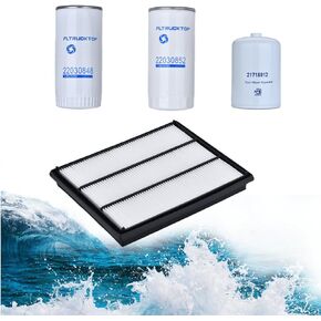 22030848 22030852 21702999 21718912 طقم فلتر خدمة الصيانة المتوافق مع محرك فولفو Penta D4 D6 يستبدل فولفو 22030848 22030852 21702999 21718912