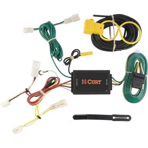 CURT 56106 Vehicle-Side Custom 4-Pin Trailer Wiring Harness, Select Toyota Sienna , Black
