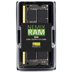 NEMIX RAM 8GB (1X8GB) DDR4 3200MHZ PC4-25600 1Rx8 1.2V 260-PIN ECC SODIMM