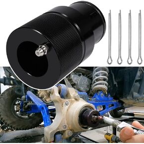 Bearing Greaser,40 & 44mm Front Rear Wheel Grease Tool Fits for Polaris RZR ATV UTV SXS That Have a 40MM or 44MM Wheel Bearing (40+44MM)