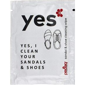 Pedag Wipes Yes Kit - Cleans Sneakers and Sandals Travel Size - Set of 10