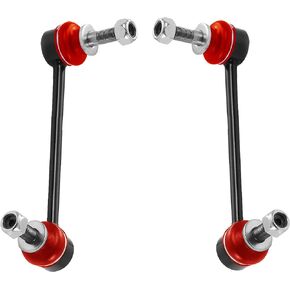 PAIR Front Sway Bar CODE RED Link Kit FITS 300 RWD 2005-2023, Challenger 2008-2023, Charger RWD 2006-2023, Magnum RWD 2005-2008, Boots and Bushings Made In USA K80822 K80823