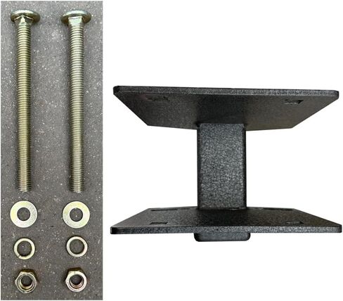 Vijay RV المصد الخلفي 2 في وصلة وصلة استقبال محول استقبال فتح 3500 رطل قدرة الملمس الأسود متوافق مع 4 في × 4 في مربع RV in Kuwait