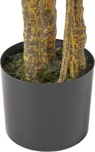 Artificial Tree with 3 Balls, Fake Plant Artificial Boxwood Topiary Tree, Artificial Silk Plants Potted for Home Bedroom Office Decor Indoor Gift (Set of 2) in Saudi Arabia