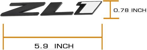 حروف بارزة ثلاثية الأبعاد ZL1 شعار باب خلفي جانبي معدني مع دعامة لاصقة تناسب ديكور السيارات Chevy Camaro Rs Ss (أحمر فضي) in Kuwait