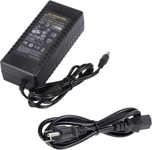COOLM AC 100-240V DC 48V 3A Power Supply Adapter 48 Volt 3 Amp Output 144W Interface 5.5 x 2.5mm Plug for PoE Switch/PoE Injector/Routers Switches Control Systems in Saudi Arabia