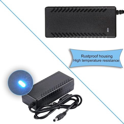 COOLM AC 100-240V DC 48V 3A Power Supply Adapter 48 Volt 3 Amp Output 144W Interface 5.5 x 2.5mm Plug for PoE Switch/PoE Injector/Routers Switches Control Systems in Saudi Arabia