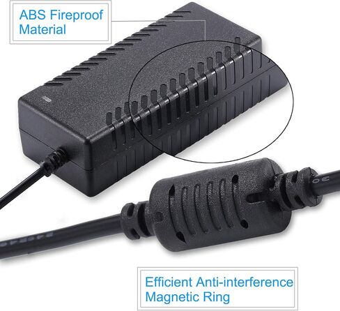COOLM AC 100-240V DC 48V 3A Power Supply Adapter 48 Volt 3 Amp Output 144W Interface 5.5 x 2.5mm Plug for PoE Switch/PoE Injector/Routers Switches Control Systems in Saudi Arabia