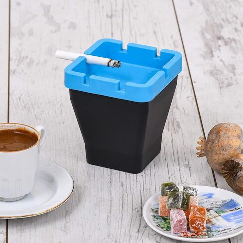 Butt Bucket Ashtray (Square/Black,Blue) X-Large in Saudi Arabia