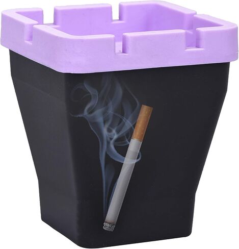 Butt Bucket Ashtray (Square/Black,Blue) X-Large in Saudi Arabia