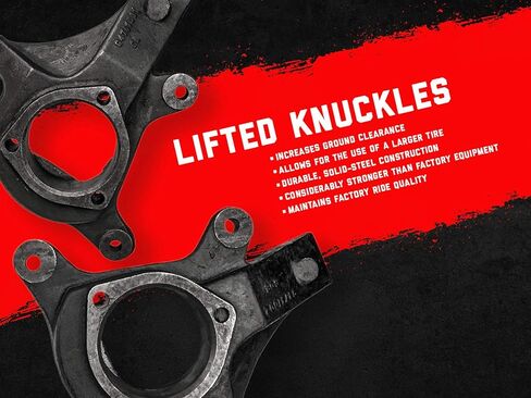 مجموعة رفع فيرتكس مقاس 4 بوصات من Rough Country لـ 19-24 Chevy/GMC 1500 Trailboss/AT4-27550 in Saudi Arabia