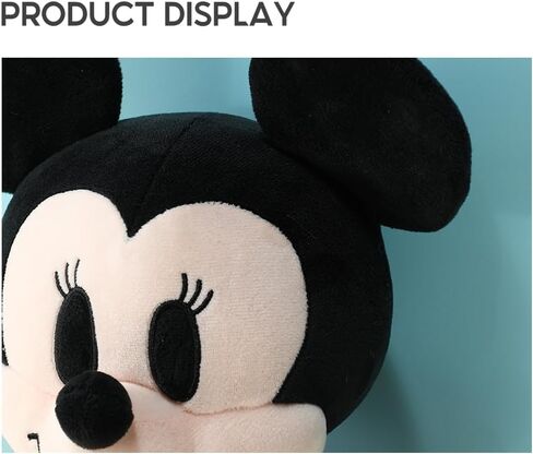 MINISO Disney Holding-Heart Plush Toy (Donald), Cuddly Stuffed Animal with Heart Emblem Soft and Huggable Collectible Toy for Disney Fans, Ideal for Bedtime Cuddles and Room Decor in Saudi Arabia
