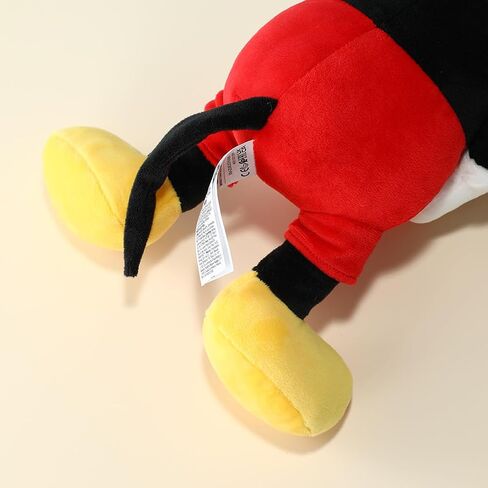 MINISO Disney Holding-Heart Plush Toy (Donald), Cuddly Stuffed Animal with Heart Emblem Soft and Huggable Collectible Toy for Disney Fans, Ideal for Bedtime Cuddles and Room Decor in Saudi Arabia