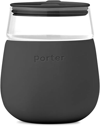 كأس كوكتيل نبيذ W&P Porter مع أكمام واقية من السيليكون Terrazzo Blush 15 أونصة أثناء التنقل، قابلة لإعادة الاستخدام، آمنة للاستخدام في غسالة الأطباق in Kuwait
