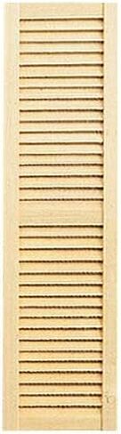 SAOUOT Dollhouse Miniature Large Louvered Shutter in Kuwait