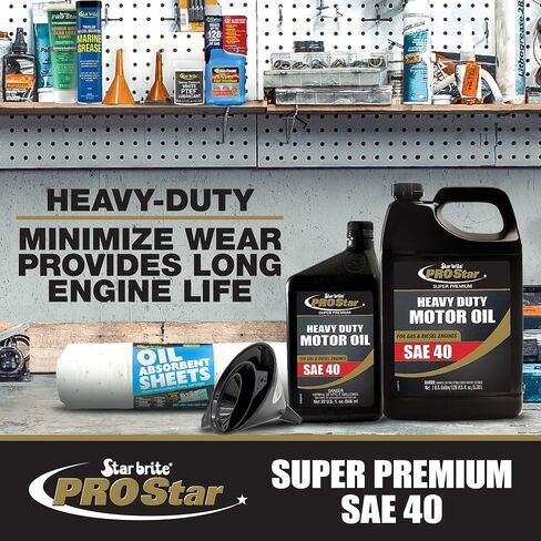 STAR BRITE Pro Star Super Premium Heavy Duty Motor Oil SAE 15W 40-32 OZ (028032) in Kuwait