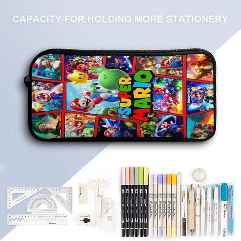 Kids Backpack School Bag with Insulated Lunch Box Pencil Case Set for Boys Girls Student Cute Lightweight Bookbag Gift, KLYDW65-{id} in Saudi Arabia