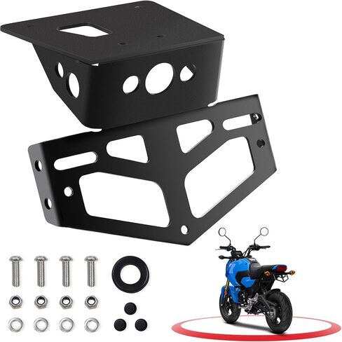 مزيل الحاجز من JY PERFORMANCE متوافق مع حامل لوحة الترخيص 2024 2023 2022 Grom MSX125 in Kuwait