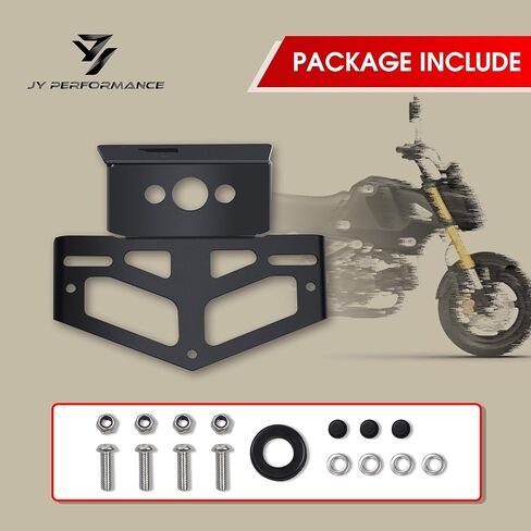 مزيل الحاجز من JY PERFORMANCE متوافق مع حامل لوحة الترخيص 2024 2023 2022 Grom MSX125 in Kuwait