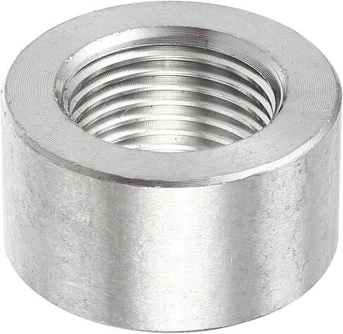 Motoforti Universal Car O2 Oxygen Sensor Bung Weld Bung, M18x1.5, Durable, Stainless Steel, Silver Tone, 5 Pcs in Saudi Arabia