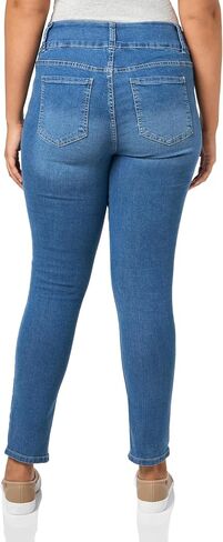 YMI Women's Plus Size Sustainable Essential Skinny Jeans in Saudi Arabia