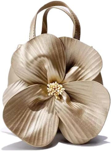 Mini Flower Evening Purse Floral Clutch Purses for Women PU Leather Evening Handbag with Chain Wedding Party Prom in Saudi Arabia