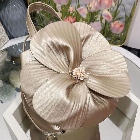 Mini Flower Evening Purse Floral Clutch Purses for Women PU Leather Evening Handbag with Chain Wedding Party Prom in Saudi Arabia