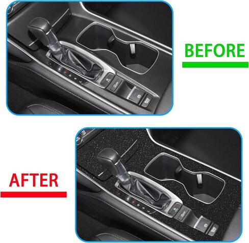 TOMALL Bling Gear Shift Box إطار غطاء الكسوة ملصقات والعتاد التحول لوحة كأس الماء حامل الديكور الداخلي متوافق مع Honda Accord 10th 2018 2019 2020 2021 2022 (صالح الغاز) in Saudi Arabia