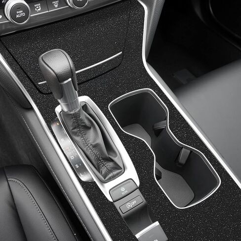 TOMALL Bling Gear Shift Box إطار غطاء الكسوة ملصقات والعتاد التحول لوحة كأس الماء حامل الديكور الداخلي متوافق مع Honda Accord 10th 2018 2019 2020 2021 2022 (صالح الغاز) in Saudi Arabia