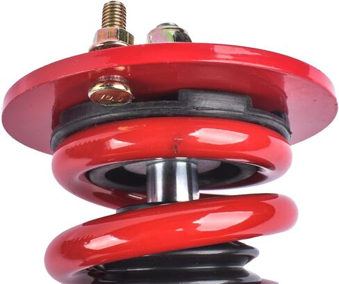 Red Coilover Suspensions Shock Struts Kits Replacement for Dodge Challenger 2008-2010, for Dodge Charger 2006-2010, for Chrysler 300C 2005-2010 in Saudi Arabia