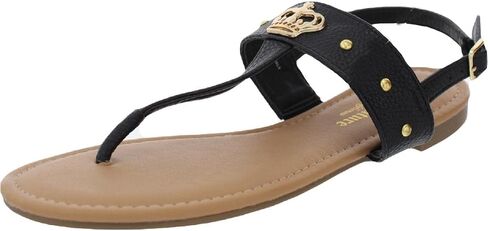 Juicy Couture Women's High Heels - Slingback Dress Sandals Featuring Lucite Strap and Dazzling Rhinestone Logo Embellishments in Saudi Arabia
