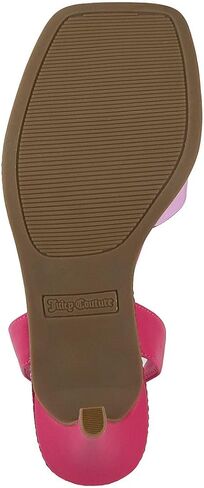 Juicy Couture Women's High Heels - Slingback Dress Sandals Featuring Lucite Strap and Dazzling Rhinestone Logo Embellishments in Saudi Arabia