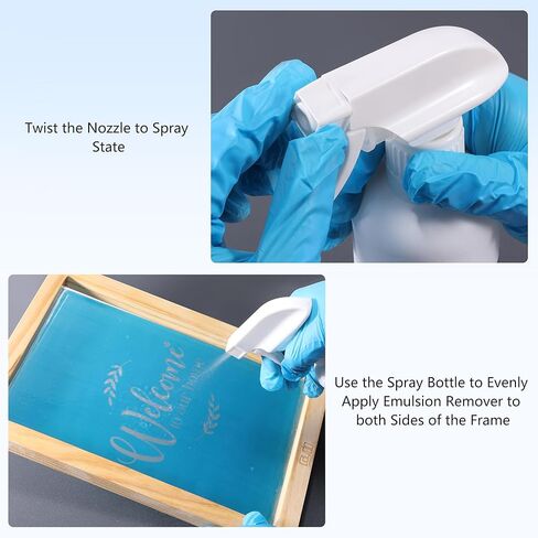 Caydo Screen Printing Emulsion Kit - Screen Printing Photo Emulsion (8.5 oz), Screen Printing Supplies in Saudi Arabia