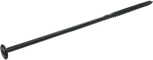 GRSSFW516820-GRIP-RITE 5/16 X 8" PRIMEGUARD Plus Coated T-30 Star Drive Washer Head COARSE Thread Type 17 Point Structural Screw 20 Count, Black in Saudi Arabia