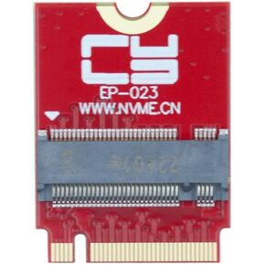 xiwai NVME M-Key 22x30mm to 22x80mm NGFF Extension SSD Convert Adapter Card for Upgrade Compatible with ROG Flow X13 Gamings Laptop